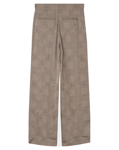 Day Birger et Mikkelsen - Phoebe Fluid Viscose Stitch Bukser - Walnut